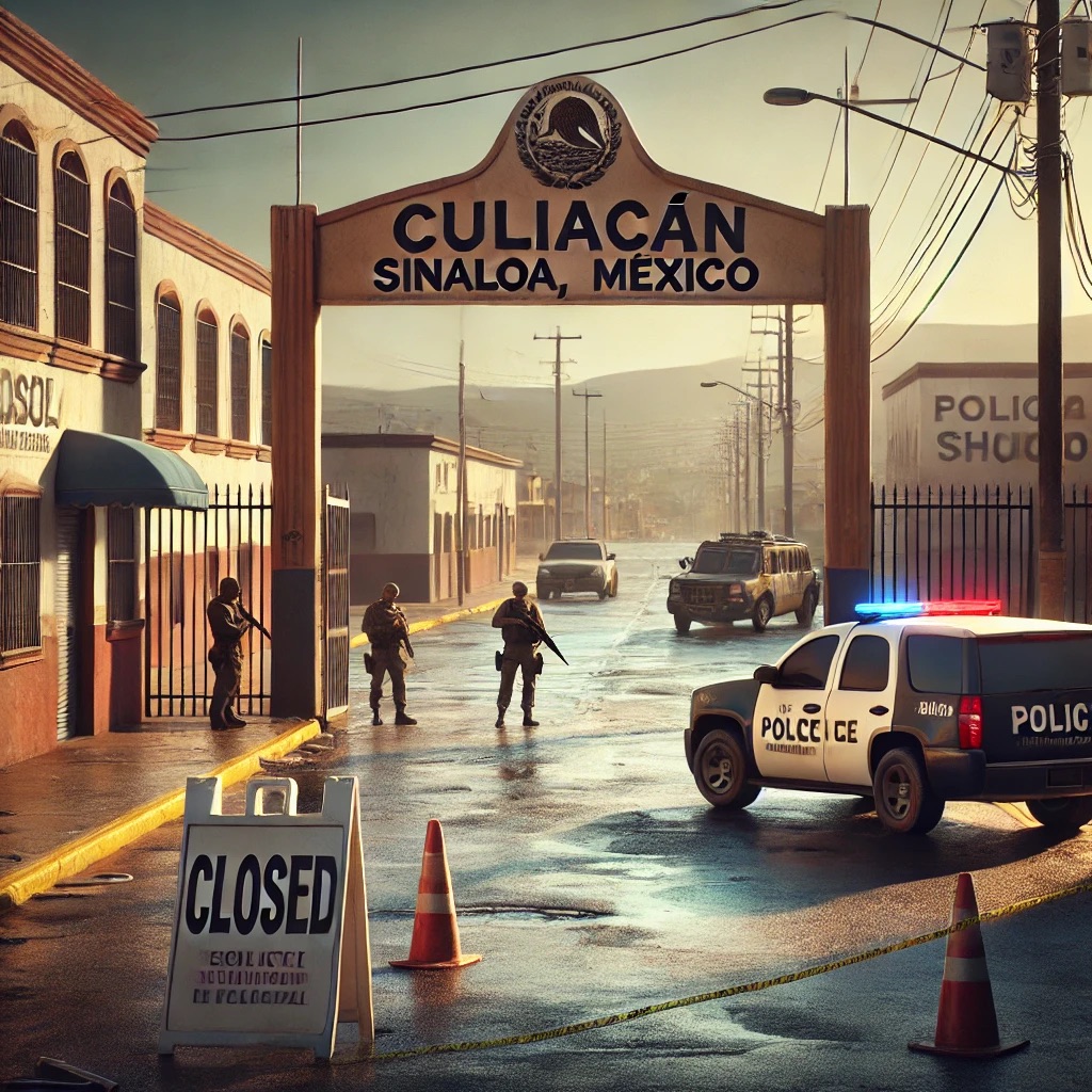 School closed in Culiacán