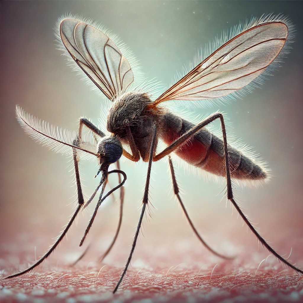 Close-up of a mosquito