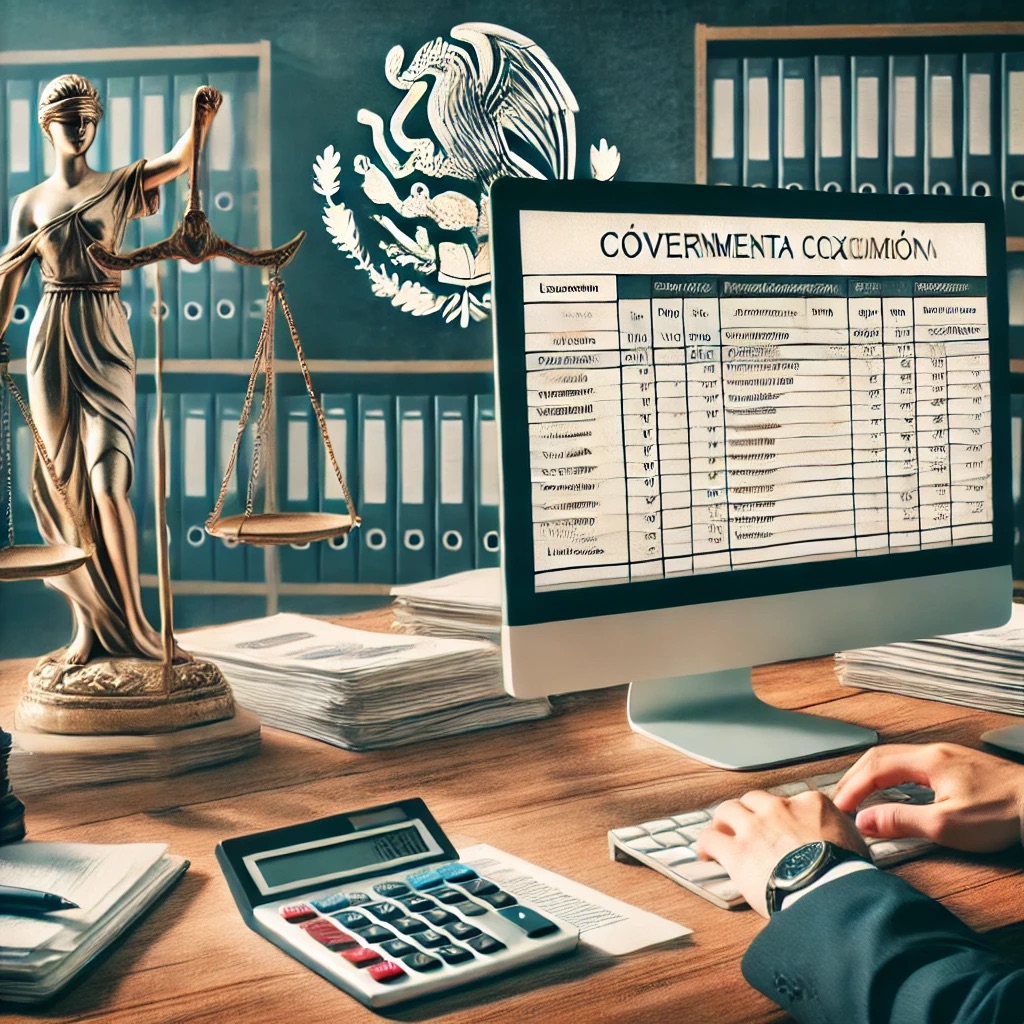 Officials reviewing taxpayer documents