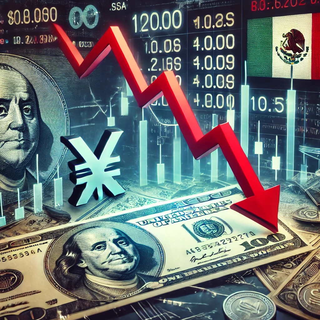 Peso drop against Dollar