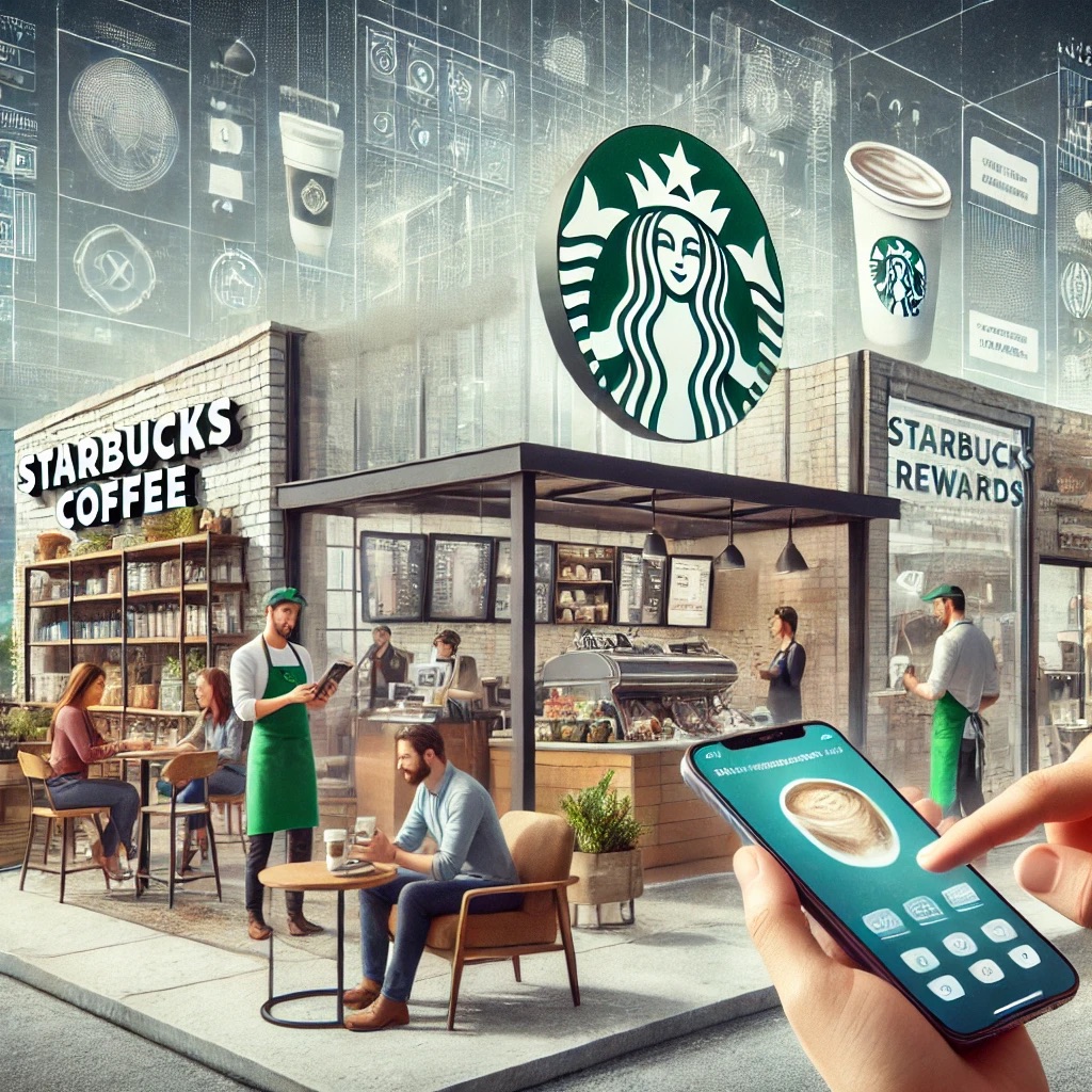 Starbucks café and digital strategy