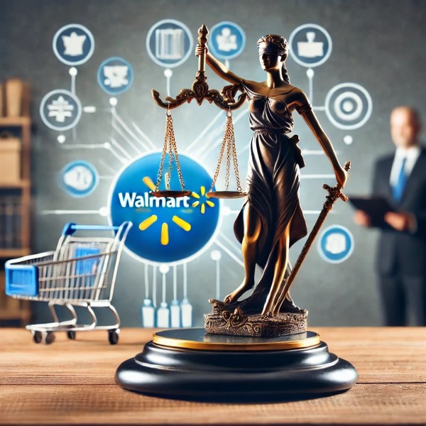 Walmart business dispute.