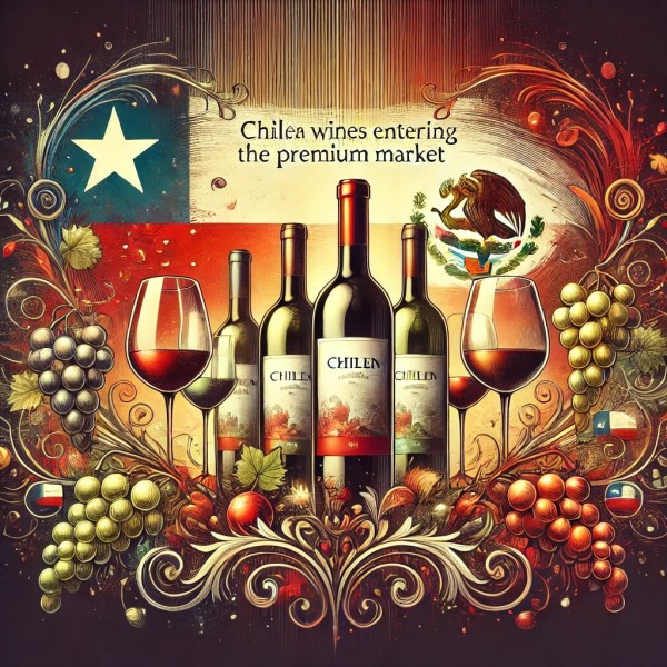 Premium Chilean wine in Mexico