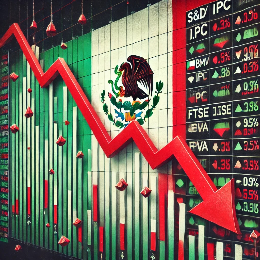 Mexican stock market downturn.