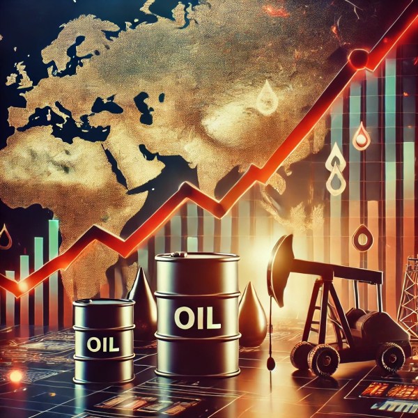 Rising oil prices char