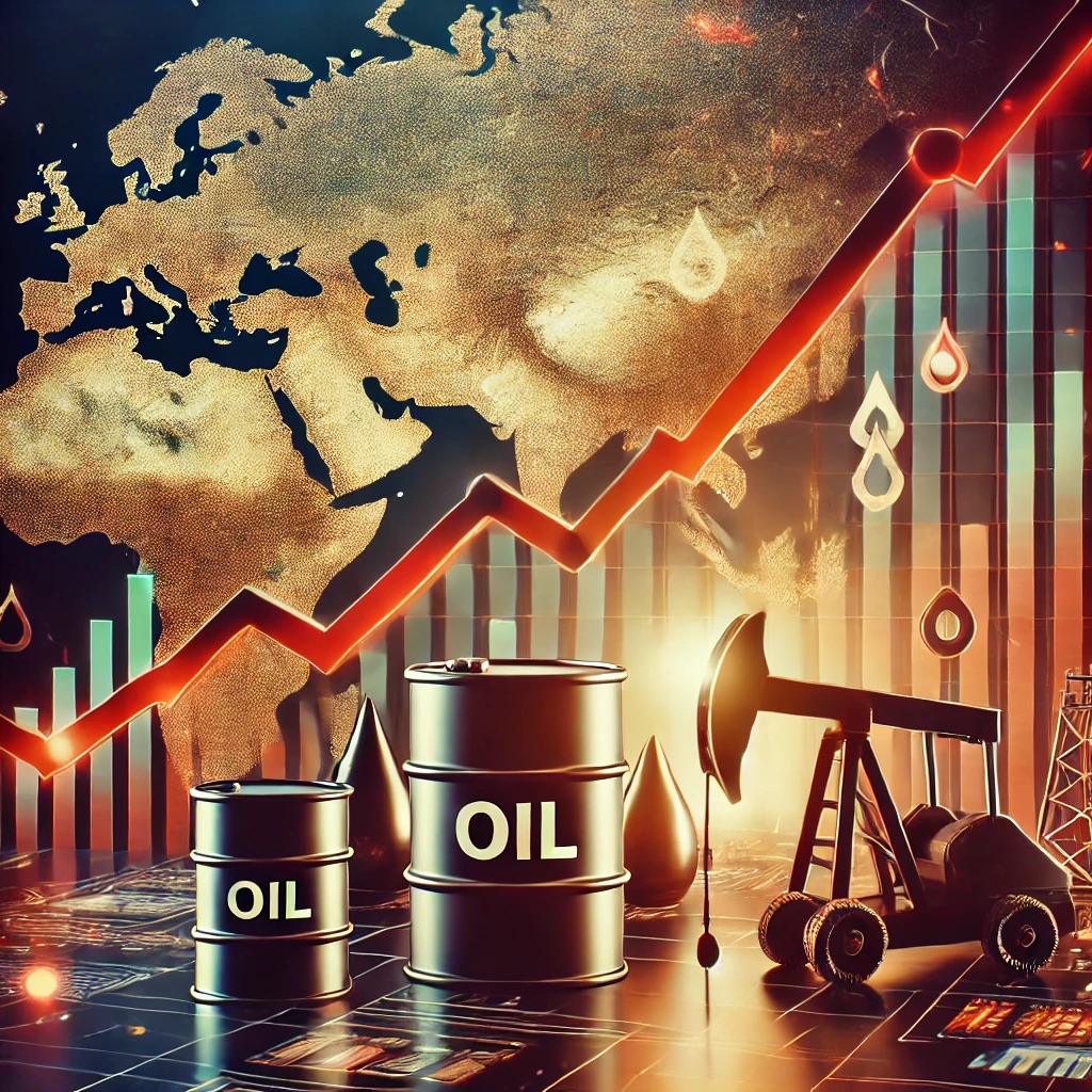 Rising oil prices char