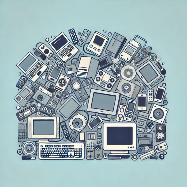 Simple electronic waste