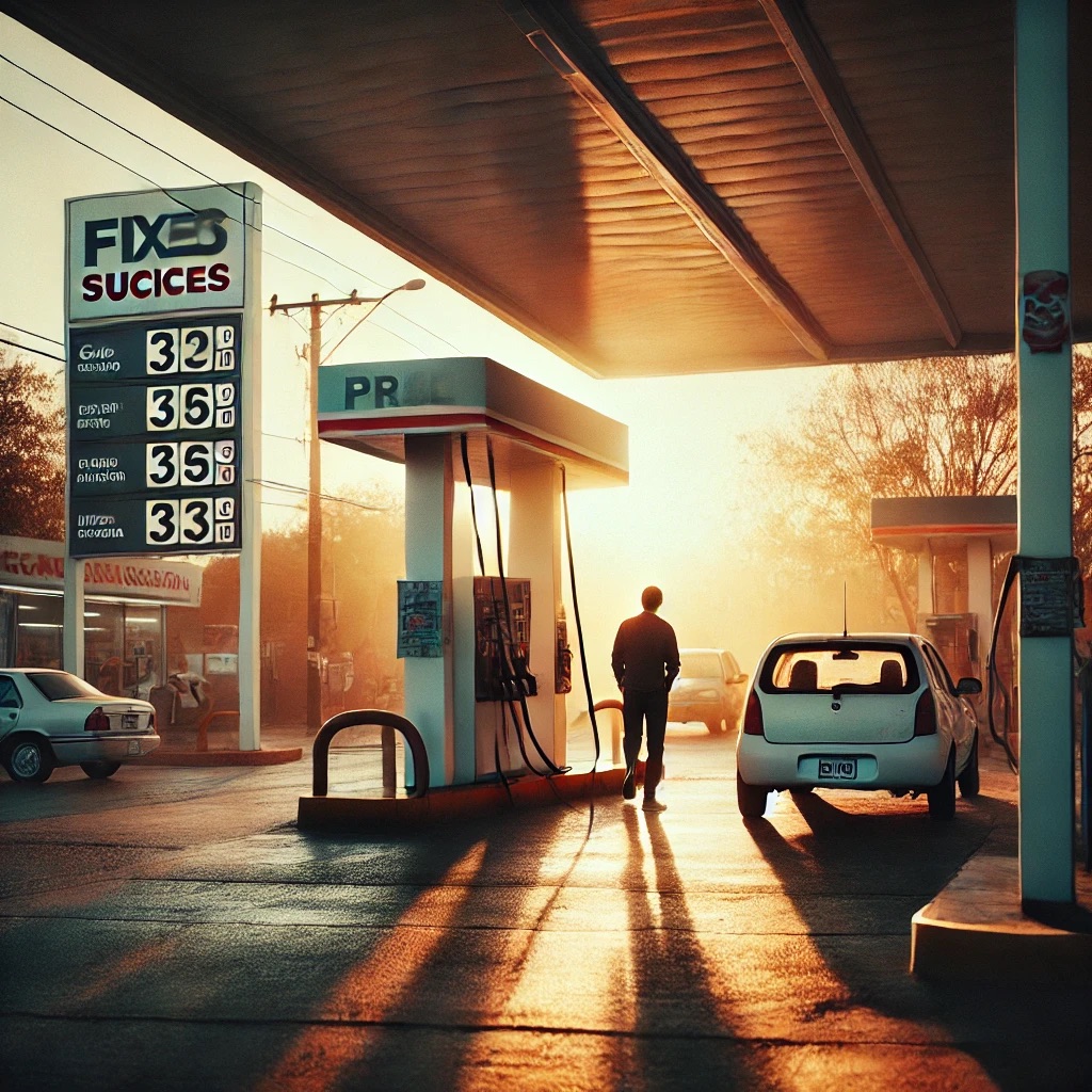 Gas station Mexico