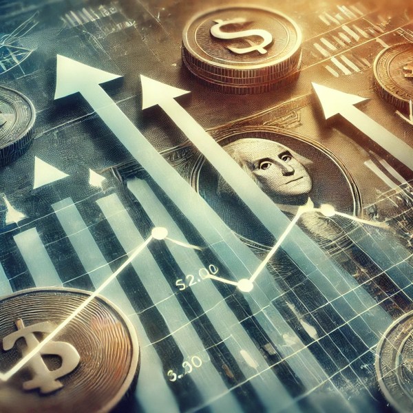 Currency trends symbol