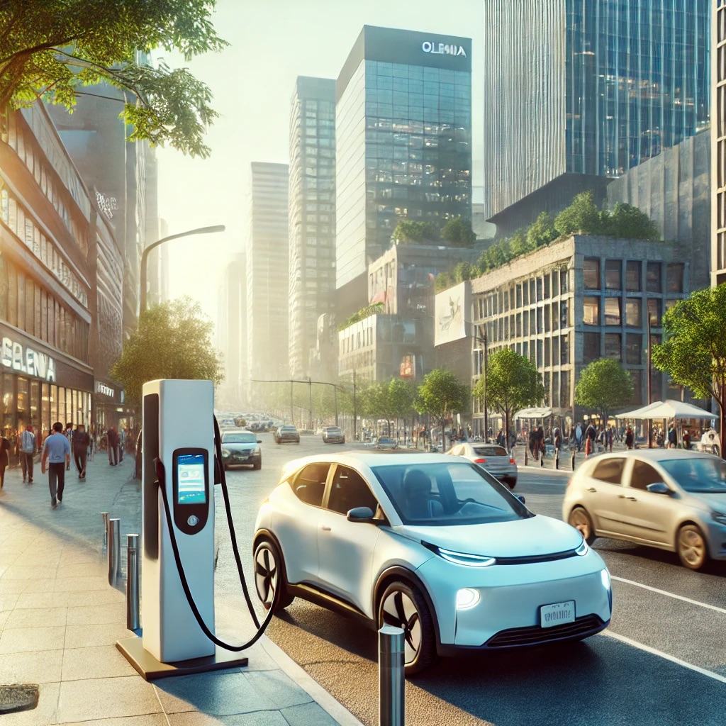 EV charging scene