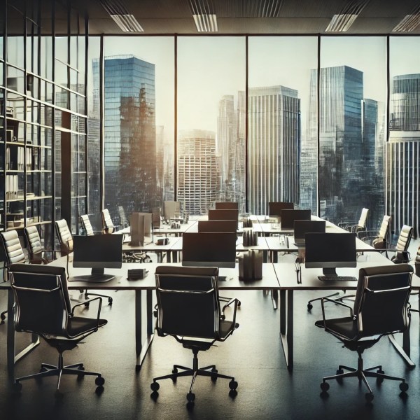 business office view