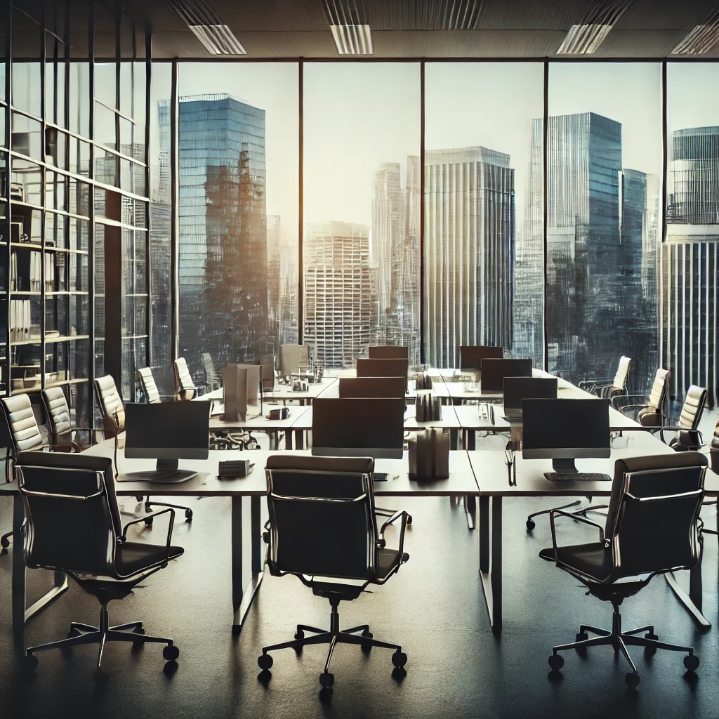 business office view