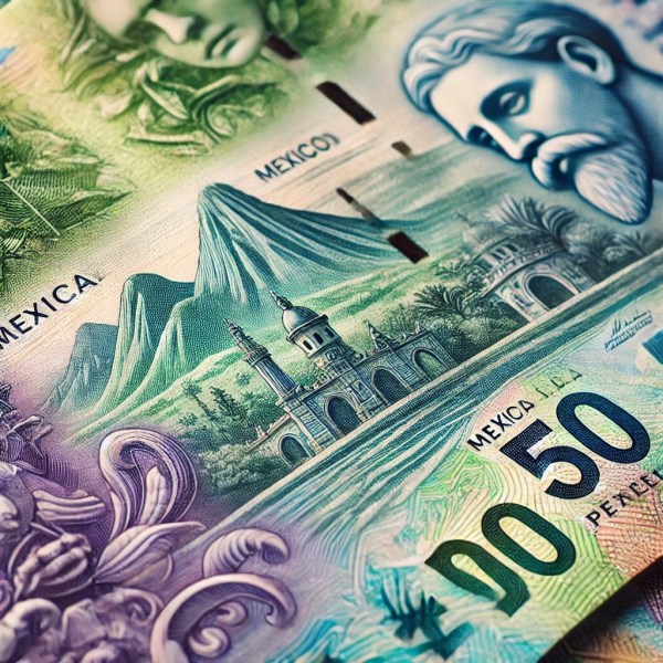 Mexican Pesos Design