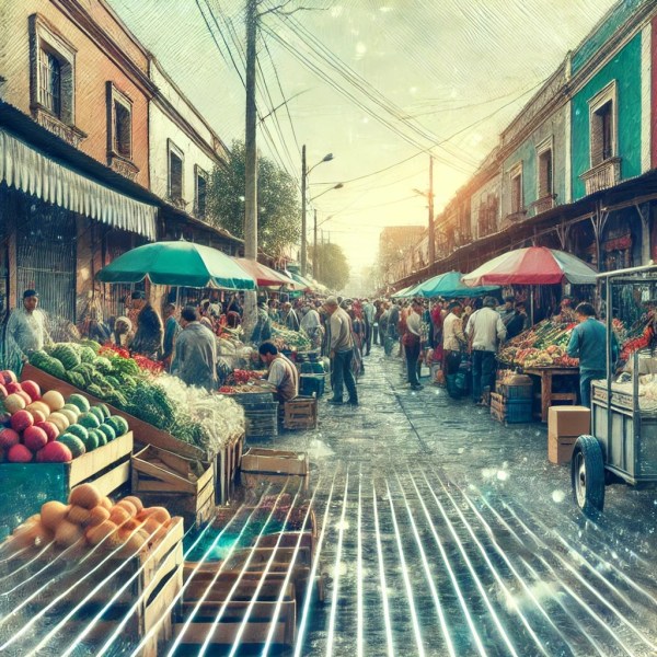market scene