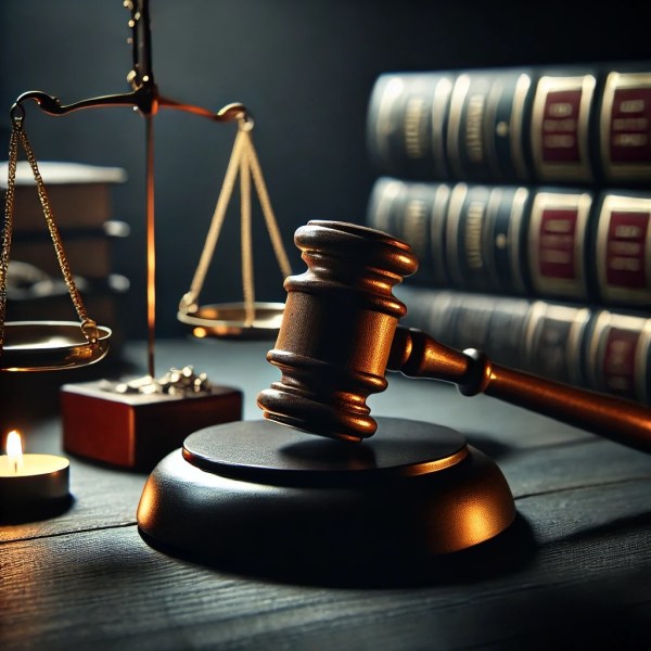 Judicial reform symbol