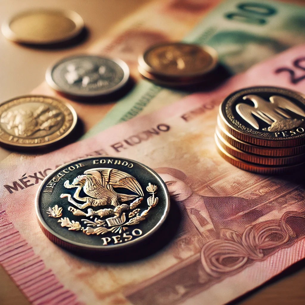 Mexican peso currency