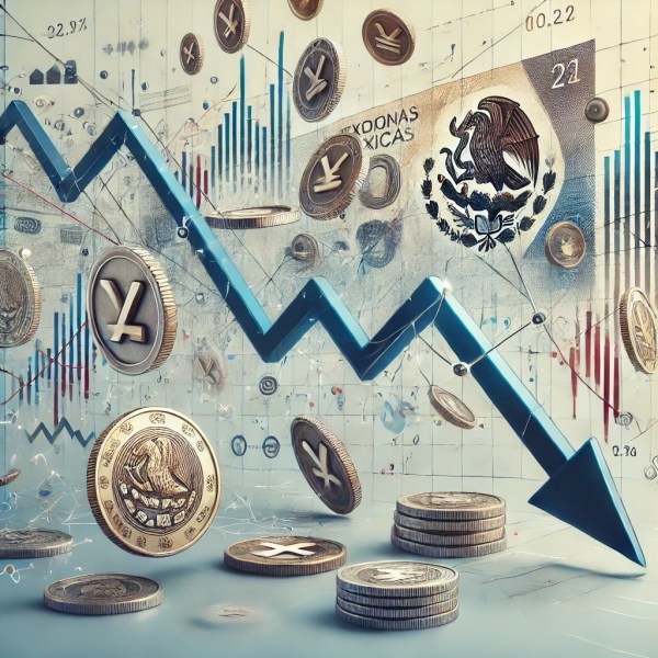 Currency trend illustration