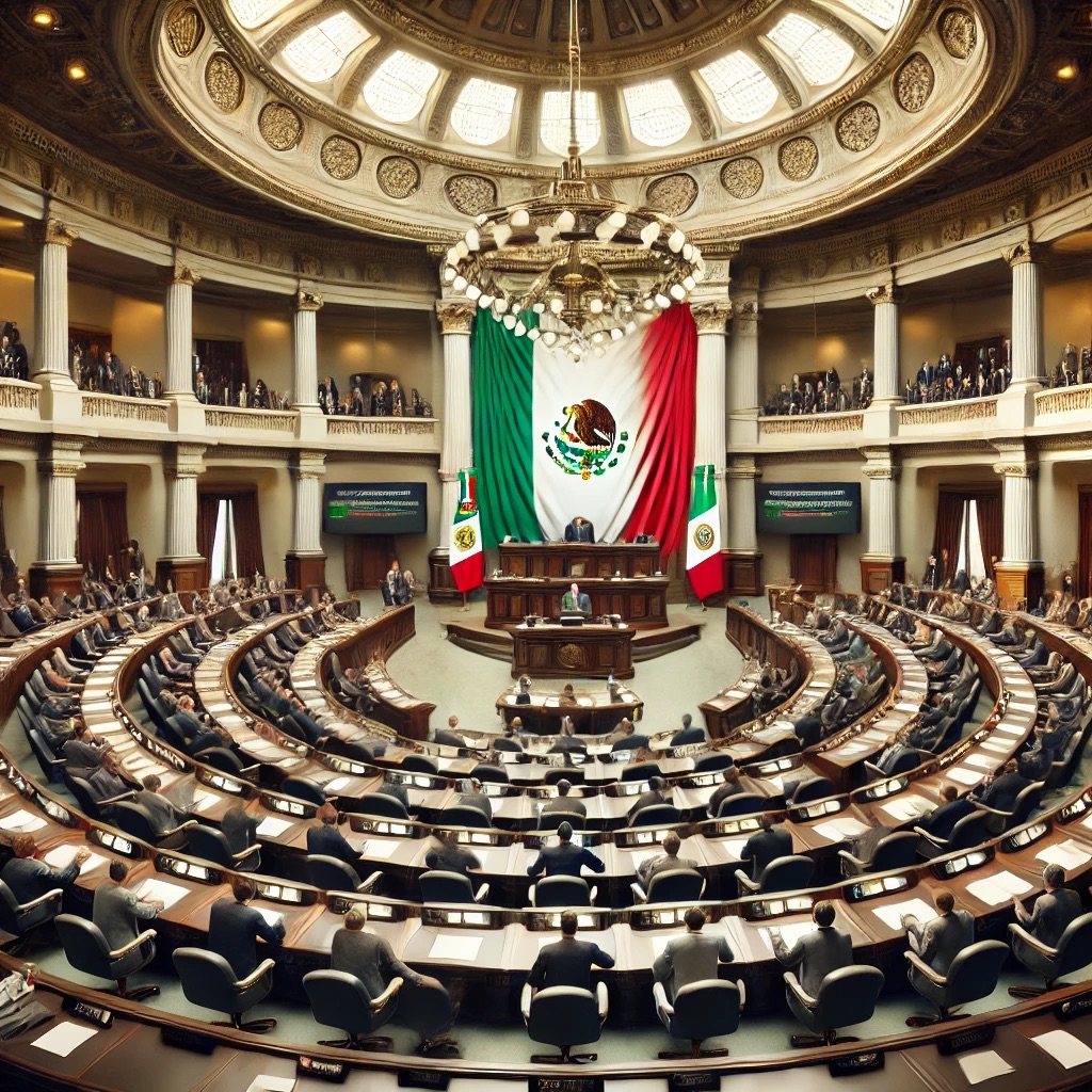 Mexican Congress in session
