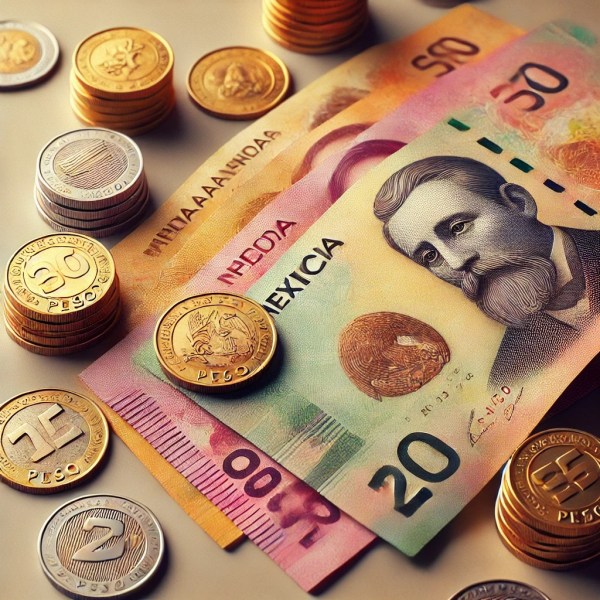 Mexican peso currency
