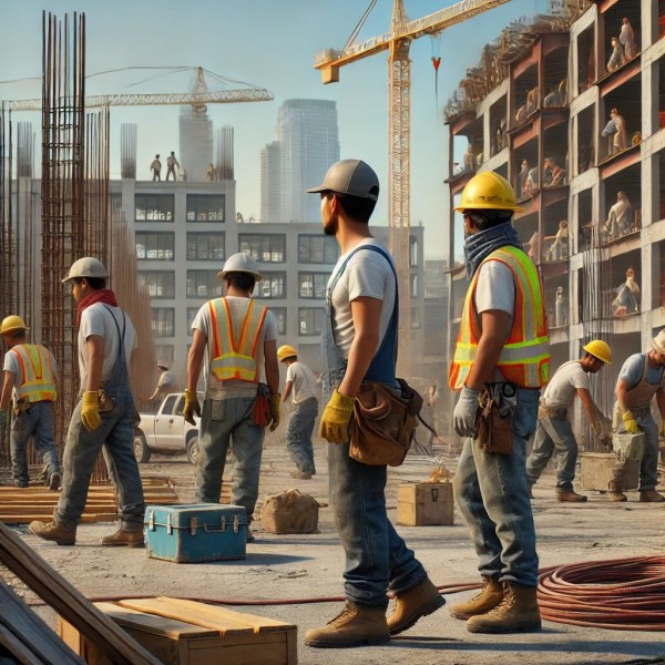 migrant workers construction