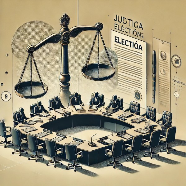 Judicial election setting