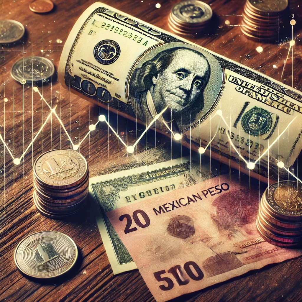Mexican peso currency fluctuation