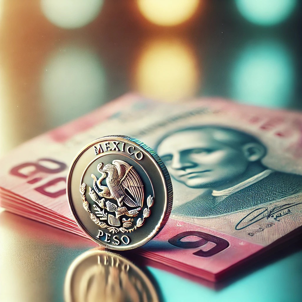 Mexican peso currency