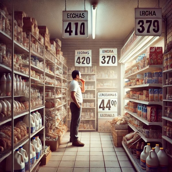 Grocery store price concern