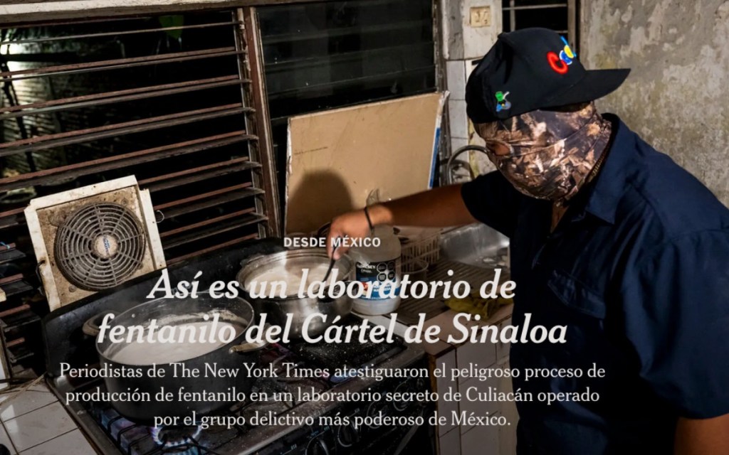 Aristegui-fentanilo-mexico-nytimes-carteles-claudia-sheinbaum-fabricacion-culiacan-sinaloa-periodismo-noticias