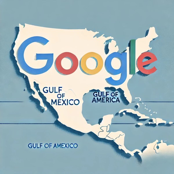 Google Gulf of Mexico naming dispute