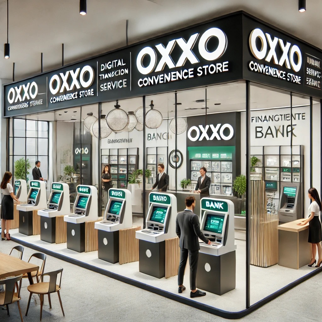 OXXO convenience store with banking services