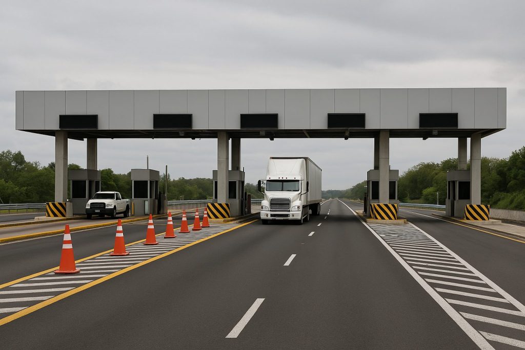 highway tollbooth