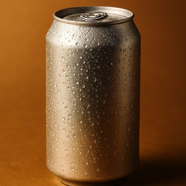 cold beer can