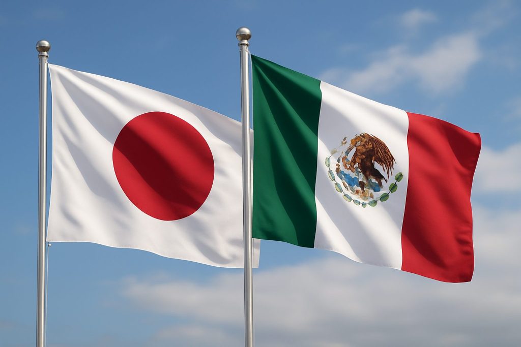 japan-mexico-flags